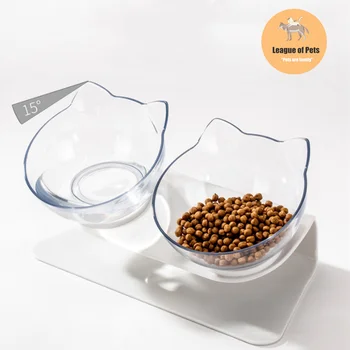Orthopedic Cat Bowl Double Bowls With Raised Stand Pet Cat Food Bowl For Cat water Bowl Pets Dogs Feeders Non-slip Pet Supplies
Orthopedic Cat Bowl Double Bowls With Raised Stand Pet Cat Food Bowl For Cat water Bowl Pets Dogs Feeders Non-slip Pet Supplies