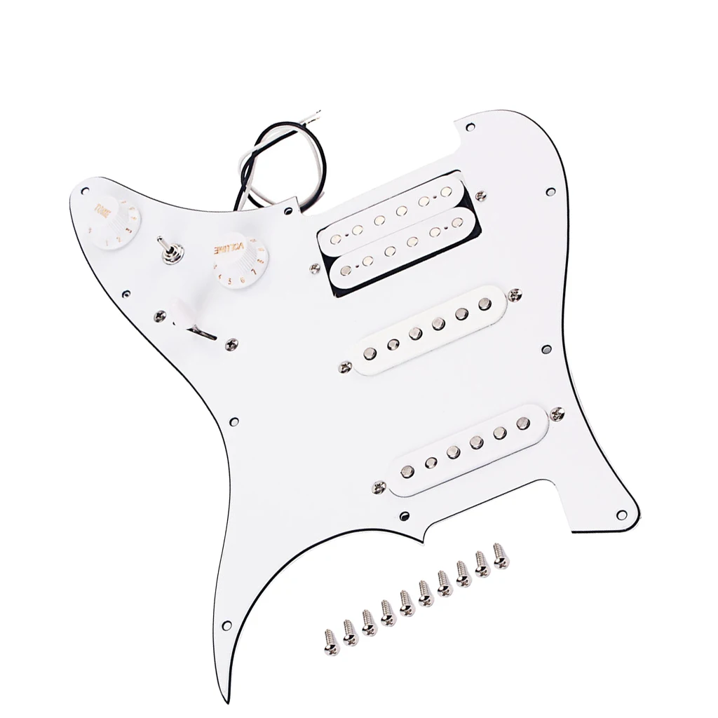 SSH Practical Electric Guitar Wired Anti-scratch Plate with Pickups Musical Instrument Parts
SSH Practical Electric Guitar Wired Anti-scratch Plate with Pickups Musical Instrument Parts