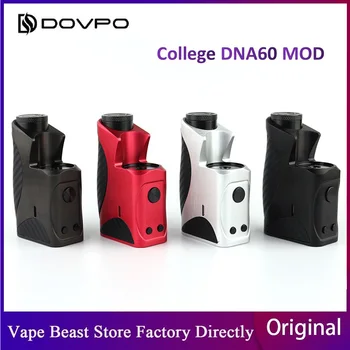 Original Dovpo College 60W DNA60 TC MOD By Single 18650 Battery NO Battery W/ OLED Screen W/ 510 thread Electronic Cigarette Mod
Original Dovpo College 60W DNA60 TC MOD By Single 18650 Battery NO Battery W/ OLED Screen W/ 510 thread Electronic Cigarette Mod