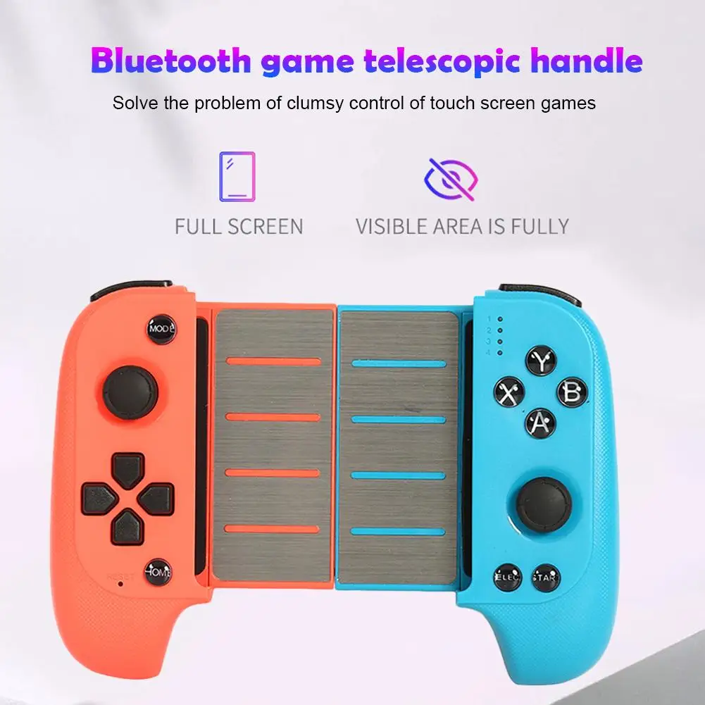 7007F Gaming Pad Telescopic Gamepad Wireless Bluetooth Gamepad Controller Joystick IOS Direct Connection For PUBG Game Accessary
7007F Gaming Pad Telescopic Gamepad Wireless Bluetooth Gamepad Controller Joystick IOS Direct Connection For PUBG Game Accessary