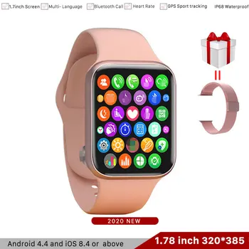 IWO 15/K8 Smart Watch 1.78" HD 320*385 Screen Watch Series 6 Heart Rate Fitness Tracker Smartwatch for Android ios PK IWO 12 13
IWO 15/K8 Smart Watch 1.78" HD 320*385 Screen Watch Series 6 Heart Rate Fitness Tracker Smartwatch for Android ios PK IWO 12 13