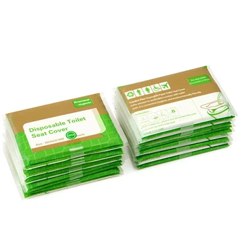 Disposable Toilet Seat Cover 100% Waterproof Safety Travel/Camping Bathroom Accessiories Mat Portable 
Disposable Toilet Seat Cover 100% Waterproof Safety Travel/Camping Bathroom Accessiories Mat Portable