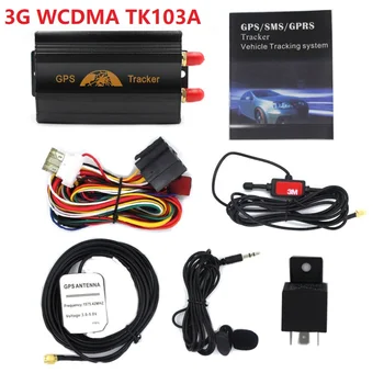 Car GPS Tracker 3G TK103A Coban GPS103A 3G WCDMA/GSM/GPRS Vehicle Tracking Locator Realtime Door Shock Sensor ACC Alarm Free APP
Car GPS Tracker 3G TK103A Coban GPS103A 3G WCDMA/GSM/GPRS Vehicle Tracking Locator Realtime Door Shock Sensor ACC Alarm Free APP