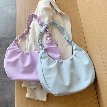 Brand Original Design Handbag 2020 New Fashion Solid Color Shoulder Messenger Bag Joker Underarm Bag
Brand Original Design Handbag 2020 New Fashion Solid Color Shoulder Messenger Bag Joker Underarm Bag