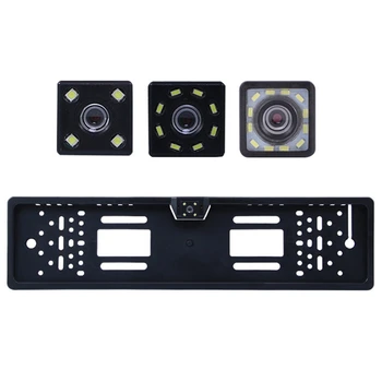 European License Plate Frame CCD HD Car Rear View Camera Backup Reverse Camera With 4/8/12LED Night Vision
European License Plate Frame CCD HD Car Rear View Camera Backup Reverse Camera With 4/8/12LED Night Vision
