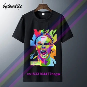 Spanish Player Rafael Nadal Rafa ART Men's T Shirts Cotton Geek Short Sleeve Top Tee Tshirt Man Summer Teeshirt 
Spanish Player Rafael Nadal Rafa ART Men's T Shirts Cotton Geek Short Sleeve Top Tee Tshirt Man Summer Teeshirt