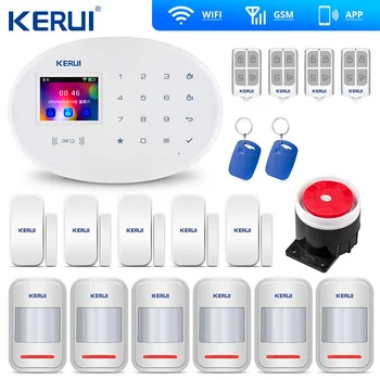 Kerui W20 Wifi Gsm Home Alarm Wireless Burglar Security Alarm Intelligent House ISO Android App Control
Kerui W20 Wifi Gsm Home Alarm Wireless Burglar Security Alarm Intelligent House ISO Android App Control