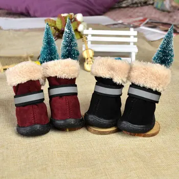 Pet Dog Shoes Snow Boots Reflective Belt Design Soft comfortable Wear-resistant Durable Pet Shoes Autumn Winter
Pet Dog Shoes Snow Boots Reflective Belt Design Soft comfortable Wear-resistant Durable Pet Shoes Autumn Winter