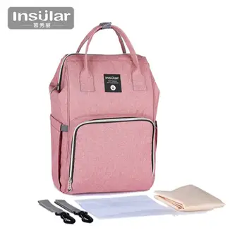 Portable Mummy Backpack Large Capacity Multi-function Waterproof Mummy Shouler Bag Maternal And Child Outdoor Pack Supplies
Portable Mummy Backpack Large Capacity Multi-function Waterproof Mummy Shouler Bag Maternal And Child Outdoor Pack Supplies