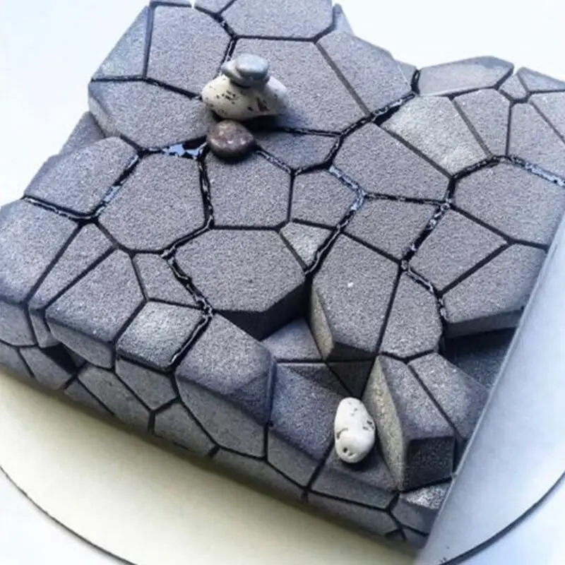Geometric Texture Mousse Cake Silicone Molds Cake Decorating 3d Tray Baking DIY Decoration Baking Tools
Geometric Texture Mousse Cake Silicone Molds Cake Decorating 3d Tray Baking DIY Decoration Baking Tools