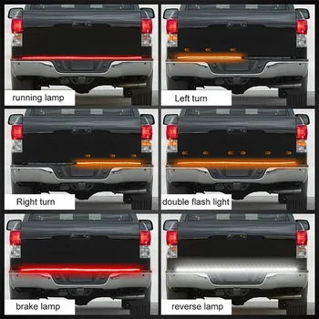 New Arrival High Quality 48" 60" 6Modes LED Truck Strip 3Row Tailgate Light Bar Reverse Brake Tail Signal
New Arrival High Quality 48" 60" 6Modes LED Truck Strip 3Row Tailgate Light Bar Reverse Brake Tail Signal