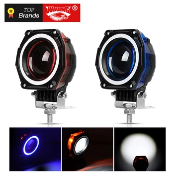 WINING 9-30V 35W LED Work Light Hi-low Beam Motorbike Driving Spotlight Motorcycle Head Light Lamp blue DRL light
WINING 9-30V 35W LED Work Light Hi-low Beam Motorbike Driving Spotlight Motorcycle Head Light Lamp blue DRL light