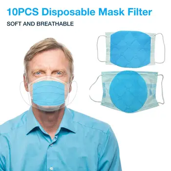10PCS Disposable Mask Filter 3-layers Activated Carbon Replacebale Filter for Mask Fast delivery
10PCS Disposable Mask Filter 3-layers Activated Carbon Replacebale Filter for Mask Fast delivery