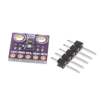 GY-VEML6070 UV Sensor Module Ultraviolet Light Sensor I2C Breakout Board for Arduino Q6PA
GY-VEML6070 UV Sensor Module Ultraviolet Light Sensor I2C Breakout Board for Arduino Q6PA