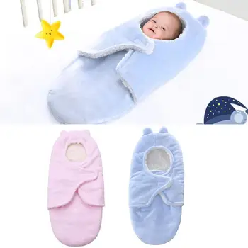 Newborn Flannel Lamb Swaddle Wrap Baby Sleeping Bag Infant Stroller Blanket Baby Winter Warm Sleeping Bag for Baby Care
Newborn Flannel Lamb Swaddle Wrap Baby Sleeping Bag Infant Stroller Blanket Baby Winter Warm Sleeping Bag for Baby Care