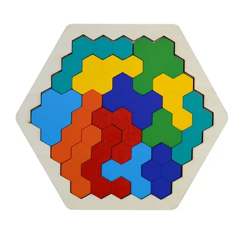 Kids Adults IQ Game Block Logic Montessori Education Wooden Hexagon Brain Teaser Tangram Shape Jigsaw Toy Geometry Gift Learning
Kids Adults IQ Game Block Logic Montessori Education Wooden Hexagon Brain Teaser Tangram Shape Jigsaw Toy Geometry Gift Learning