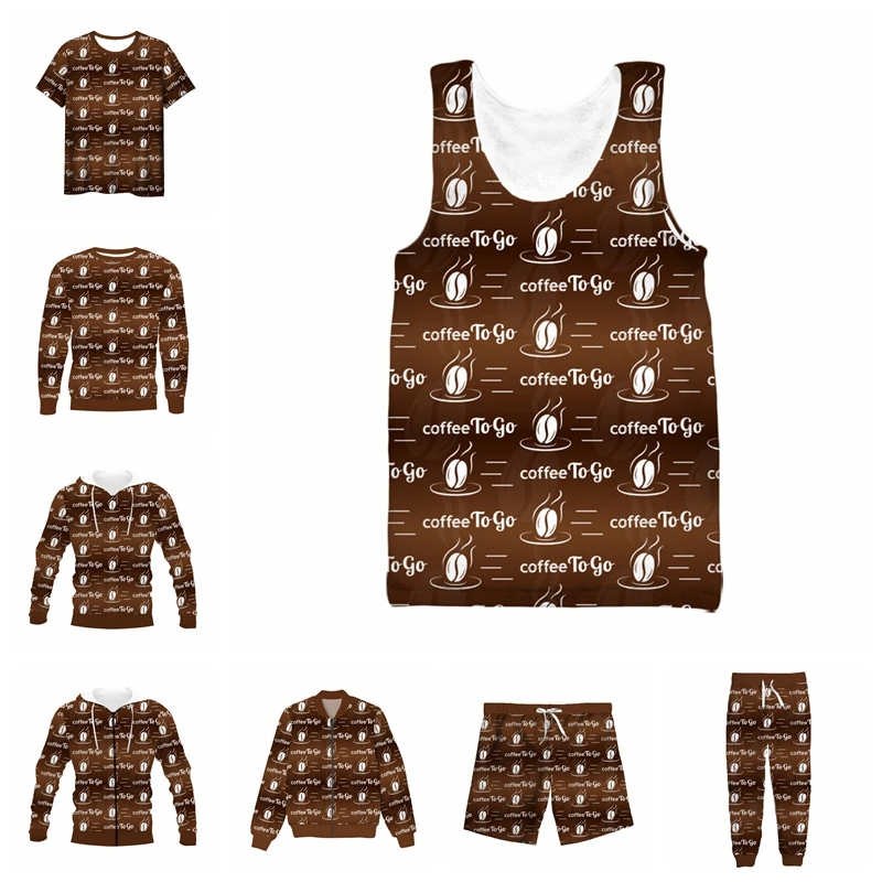 vitinea New 3D Full Print Coffee To Go T-shirt/Sweatshirt/Zip Hoodies/Thin Jacket/Pants Four Seasons Casual
vitinea New 3D Full Print Coffee To Go T-shirt/Sweatshirt/Zip Hoodies/Thin Jacket/Pants Four Seasons Casual