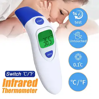 Infrared Thermometer Forehead Baby Portable Non-contact child Handheld Body/Object Temperature Measure IR Device 
Infrared Thermometer Forehead Baby Portable Non-contact child Handheld Body/Object Temperature Measure IR Device