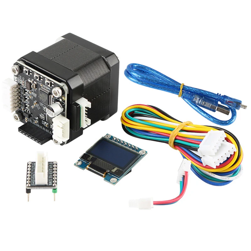 Шаговый двигатель с замкнутым контуром для 3D принтера STM32 NEMA17 MKS SERVO42B пластиной