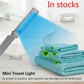 Portable UVC Sterilization Stick Disinfection Rod Personal Care Traveling Sterilizer UV Sanitizer Light Cold Cathode UV Lamp
Portable UVC Sterilization Stick Disinfection Rod Personal Care Traveling Sterilizer UV Sanitizer Light Cold Cathode UV Lamp