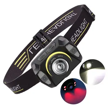 XPG COB Headlamp Rechargeable Outdoor Red Light LED Headlight Body Motion 5 Modes Sensor Head Light for Riding and Fishing
XPG COB Headlamp Rechargeable Outdoor Red Light LED Headlight Body Motion 5 Modes Sensor Head Light for Riding and Fishing