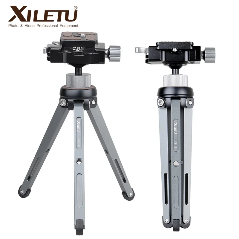 XILETU XT-15+BS-1 Camera Phone Stand Lightweight Tabletop Mini Tripod For Smartphone DSLR Mirrorless Camera
XILETU XT-15+BS-1 Camera Phone Stand Lightweight Tabletop Mini Tripod For Smartphone DSLR Mirrorless Camera