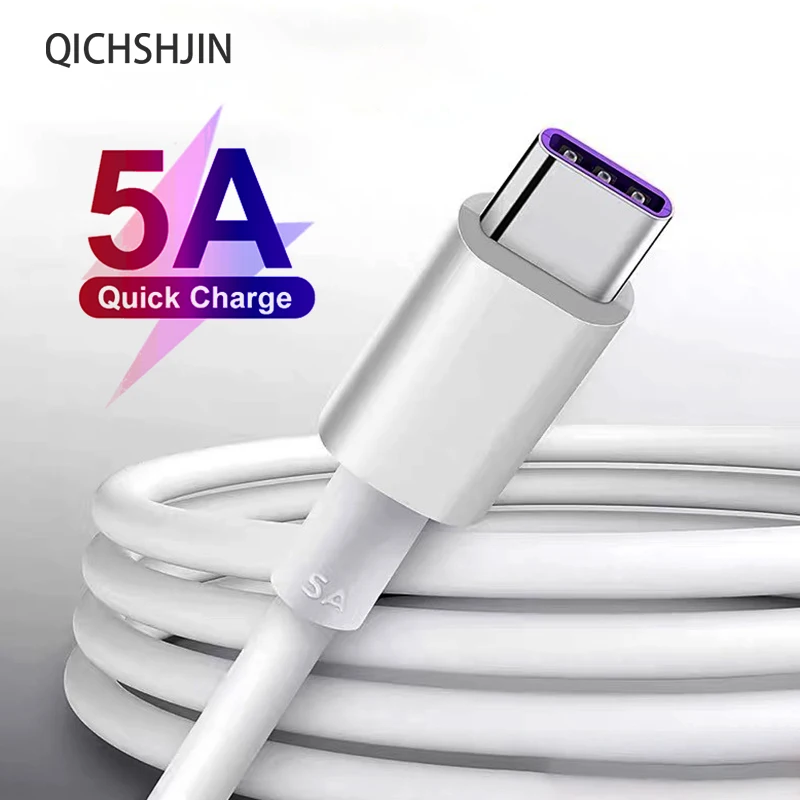 5A USB Type C Cable Super Fast Charging For Huawei P40 Mate 30 Quick Charge USB C Cable Xiaomi Redmi Samsung S9 Type-C Data Cord
5A USB Type C Cable Super Fast Charging For Huawei P40 Mate 30 Quick Charge USB C Cable Xiaomi Redmi Samsung S9 Type-C Data Cord