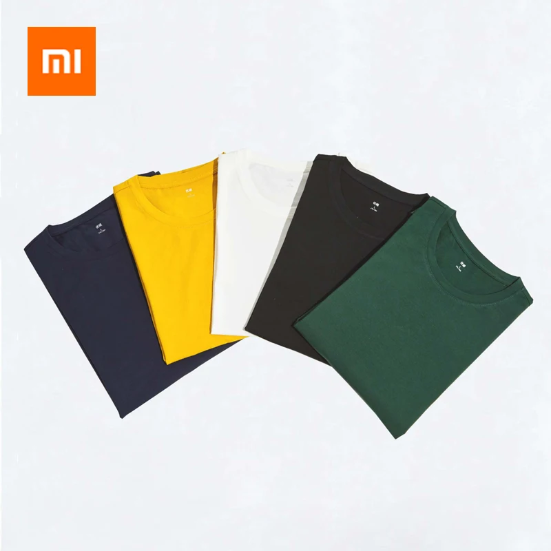 Xiaomi Men T-Shirt Cotton Comfortable Breatheable Summer Short Sleeve Anti-Wrinkle XXL Loose Korean Punk T-shirt Men Top Clothes
Xiaomi Men T-Shirt Cotton Comfortable Breatheable Summer Short Sleeve Anti-Wrinkle XXL Loose Korean Punk T-shirt Men Top Clothes