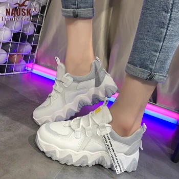 New Arrivals Vulcanize Platform Sneakers Luminous Sole Thickness Mesh Breathable Chunky Hidden Increasing Shoes Woman Reflective 
New Arrivals Vulcanize Platform Sneakers Luminous Sole Thickness Mesh Breathable Chunky Hidden Increasing Shoes Woman Reflective