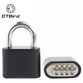 1PC Large 4-bit Warehouse Gate Logistics Password Lock Bottom Password Wheel Padlock Applicable to logistics vehicles Black
1PC Large 4-bit Warehouse Gate Logistics Password Lock Bottom Password Wheel Padlock Applicable to logistics vehicles Black