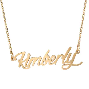 Personalized Jewelry Gifts Stainless Steel Engraving Gold English Name Necklace Customized Fashion Necklaces Birthday Gift
Personalized Jewelry Gifts Stainless Steel Engraving Gold English Name Necklace Customized Fashion Necklaces Birthday Gift