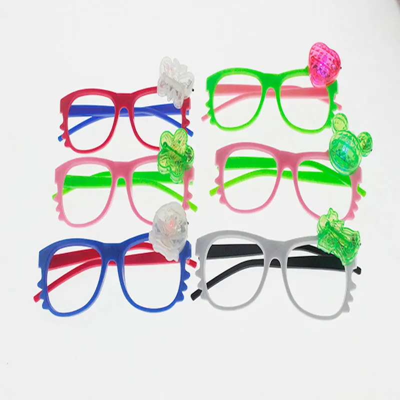 Cartoon LED Luminous Glasses Frame Creative New Children Exaggerated Cool Personality FlashingColored Lights
Cartoon LED Luminous Glasses Frame Creative New Children Exaggerated Cool Personality FlashingColored Lights