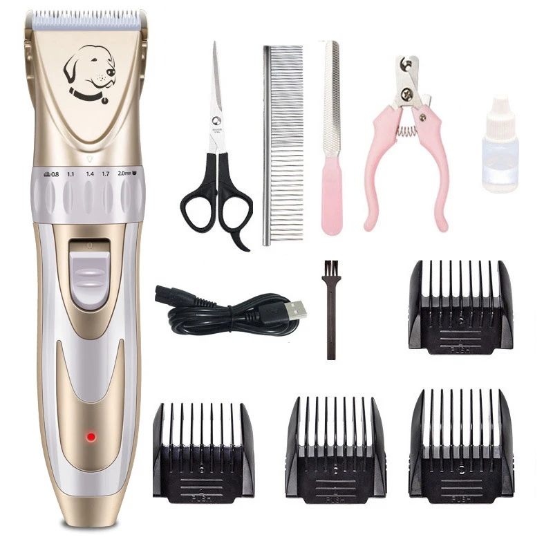 Professional pet hair trimmer electric rechargeable cat and dog electric clipper beauty powerful animal shaver machine 1500Ma
Professional pet hair trimmer electric rechargeable cat and dog electric clipper beauty powerful animal shaver machine 1500Ma