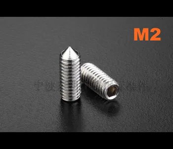 1000pcs/lot M2*3/4/5/6 DIN914 Stainless steel hex socket set screw with cone point
1000pcs/lot M2*3/4/5/6 DIN914 Stainless steel hex socket set screw with cone point