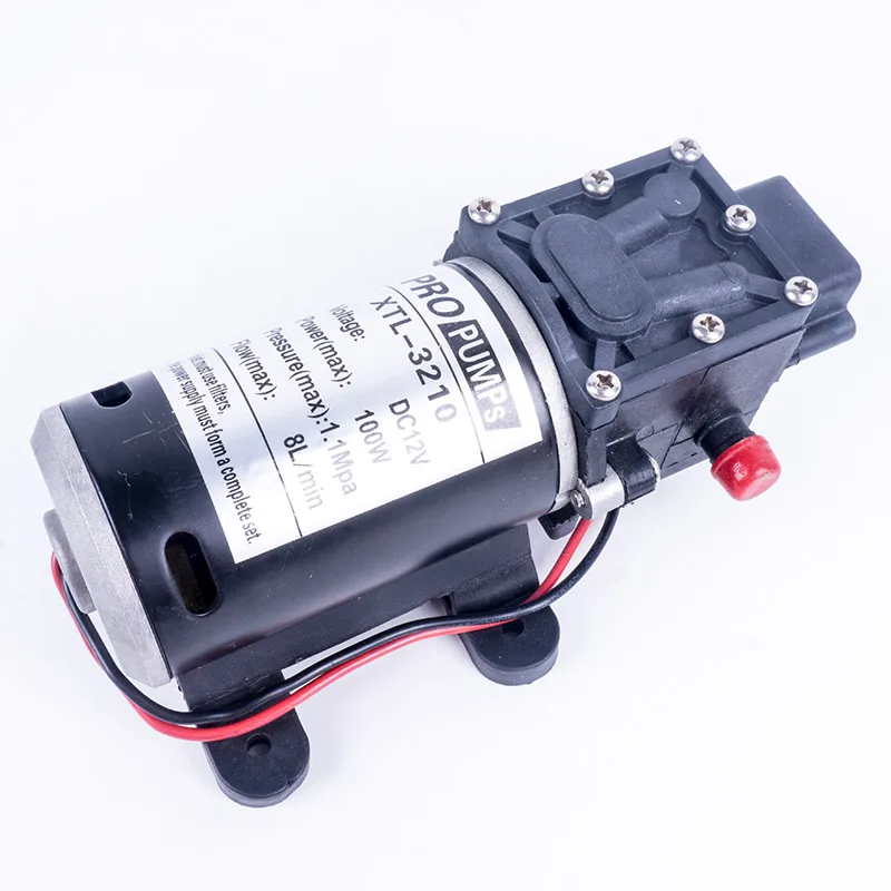 DC 12V 100W 130PSI 8L/Min Water Pump Electric Diaphragm Pump Self-priming Booster Backflow Control for Home Garden Car Washer
DC 12V 100W 130PSI 8L/Min Water Pump Electric Diaphragm Pump Self-priming Booster Backflow Control for Home Garden Car Washer