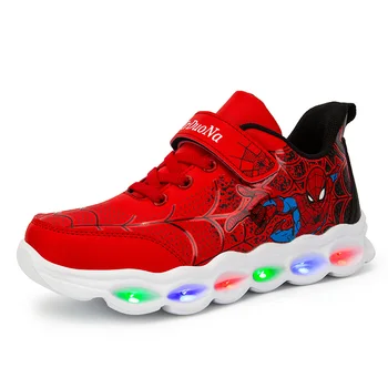KRIATIV EU Size 25-35 Spiderman Led Shoes with Light Usb Recharging Luminous Sneakers for Boys Sneaker Kids Sport Shoes Lighted
KRIATIV EU Size 25-35 Spiderman Led Shoes with Light Usb Recharging Luminous Sneakers for Boys Sneaker Kids Sport Shoes Lighted