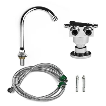 Hands Free Foot Pedal Faucet Pedal Valve Touchless Floor Mount Pedal Faucet Kitchen Faucets
Hands Free Foot Pedal Faucet Pedal Valve Touchless Floor Mount Pedal Faucet Kitchen Faucets