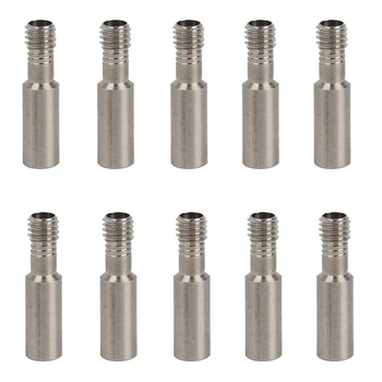 10 Pack Heatbreak Throat Compatible for Creality CR-10 CR-10S S4 S5 Ender 3 / Pro Series 3D Printer Hotend Extruder
10 Pack Heatbreak Throat Compatible for Creality CR-10 CR-10S S4 S5 Ender 3 / Pro Series 3D Printer Hotend Extruder