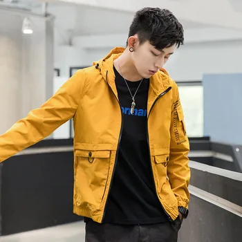 Jacket men 2019 Autumn New Bomber Jacket Men's Tide Brand Hooded Loose Casual Jacket Tooling Men's Jacket Military Jacket
Jacket men 2019 Autumn New Bomber Jacket Men's Tide Brand Hooded Loose Casual Jacket Tooling Men's Jacket Military Jacket