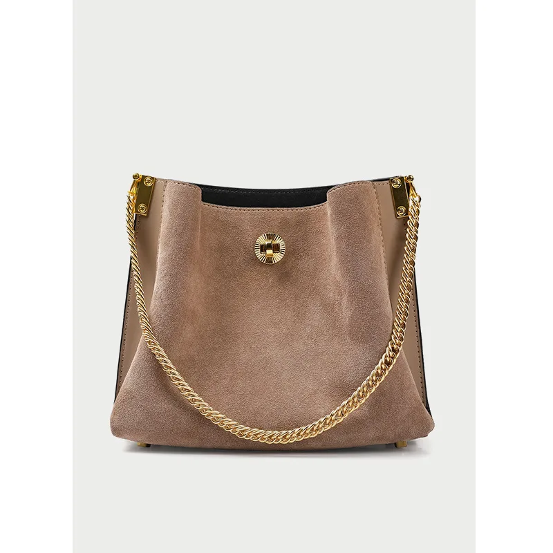 Women Fashion Genuine Leather Chain Large Capacity Concise Handbag Shipping Shoulder Tote Bag for Business Office Daily
Women Fashion Genuine Leather Chain Large Capacity Concise Handbag Shipping Shoulder Tote Bag for Business Office Daily