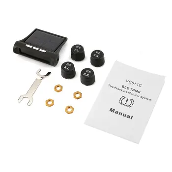 IP67 Waterproof TPMS External Sensor Tire Pressure Monitor System Phone APP Display 100-1300kPa Range
IP67 Waterproof TPMS External Sensor Tire Pressure Monitor System Phone APP Display 100-1300kPa Range