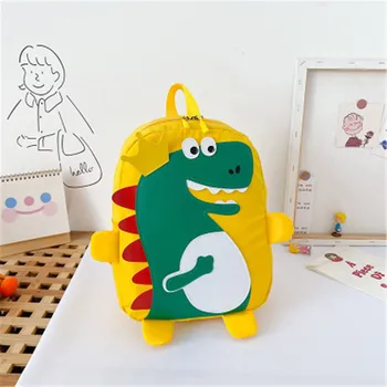 2020 New dinosaur backpack for boys and girls cartoon cute kindergarten satchel customized baby mini backpack 
2020 New dinosaur backpack for boys and girls cartoon cute kindergarten satchel customized baby mini backpack
