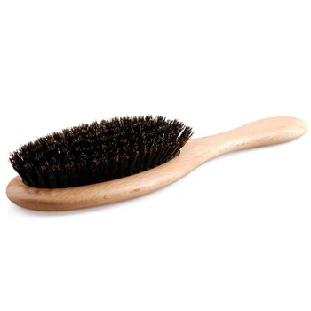Men Boar Bristle Salon Beech Wood Oval Brush In Boar Bristle Hair Oil Comb Anti Static for Long Hair Detangle Brush Comb
Men Boar Bristle Salon Beech Wood Oval Brush In Boar Bristle Hair Oil Comb Anti Static for Long Hair Detangle Brush Comb