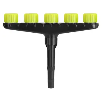 Garden Irrigation Water Sprinkler Automatic Farm Watering Sprinkler Plant Watering Pump Large Flow Sprayer Black (5 Heads)
Garden Irrigation Water Sprinkler Automatic Farm Watering Sprinkler Plant Watering Pump Large Flow Sprayer Black (5 Heads)