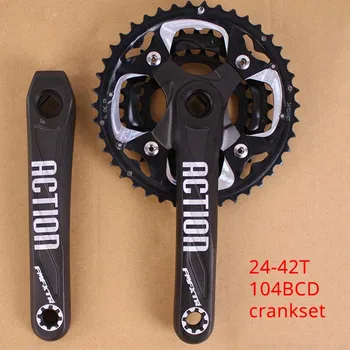 CNC Bicycle Crankset MTB IXF 104BCD 170mm Bike Crank Single/Double/Triple Speed Mountain Bike Chainring 3X10S/2X10S Cycling Part
CNC Bicycle Crankset MTB IXF 104BCD 170mm Bike Crank Single/Double/Triple Speed Mountain Bike Chainring 3X10S/2X10S Cycling Part