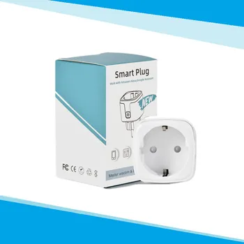 EU Smart Plug Wifi Smart Socket Tuya App EU Wifi Plug Work with Alexa Google Home Mini IFTTT for Android IOS
EU Smart Plug Wifi Smart Socket Tuya App EU Wifi Plug Work with Alexa Google Home Mini IFTTT for Android IOS