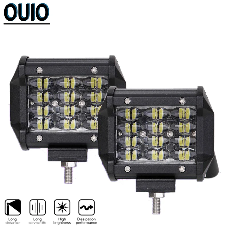36W 4inch Offroad LED Work Light Bar 4x4 Driving Lamp for ATV SUV Car Bus Truck Boat Vehicle Auto Light 12V 24V Auto Worklight
36W 4inch Offroad LED Work Light Bar 4x4 Driving Lamp for ATV SUV Car Bus Truck Boat Vehicle Auto Light 12V 24V Auto Worklight