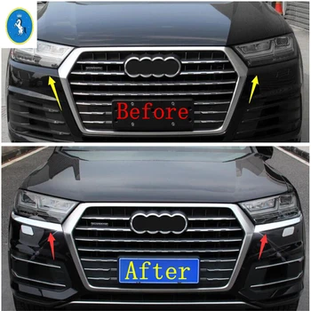 Yimaautotrims Auto Accessory Chrome Front Head Lamp Lights Strip Decoration Cover Trim Fit For Audi Q7 2016 2017 2018 2019 ABS
Yimaautotrims Auto Accessory Chrome Front Head Lamp Lights Strip Decoration Cover Trim Fit For Audi Q7 2016 2017 2018 2019 ABS