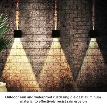 Indoor Lighting Wall Light 6W Aluminum Bedroom COB Bathroom Cube 85-265V Modern High-End Wall Lamp Luminous Living Room
Indoor Lighting Wall Light 6W Aluminum Bedroom COB Bathroom Cube 85-265V Modern High-End Wall Lamp Luminous Living Room