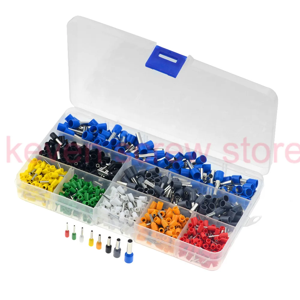 800pcs Cable Wire Terminal Connector with Hand Ferrule Crimper Plier Crimp Tool Kit Set AWG10-23
800pcs Cable Wire Terminal Connector with Hand Ferrule Crimper Plier Crimp Tool Kit Set AWG10-23